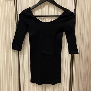 GUC * Guess by Marciano * Half Sleeve Ribbed Stretch Top * Size XS/S